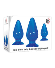 Load image into Gallery viewer, Adam &amp; Eve Big Blue Jelly Backdoor Playset
