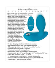 Load image into Gallery viewer, Adam &amp; Eve Eve&#39;s G-spot Thumper W- Clit Motion Massager
