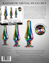 Load image into Gallery viewer, Rainbow Metal Plug Set
