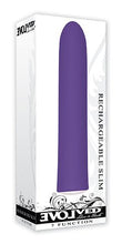 Load image into Gallery viewer, Rechargeable Slim Vibe 5 Purple &quot;
