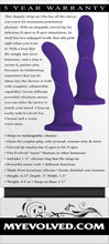 Load image into Gallery viewer, Love Harnessed Purple Vibrating Dildo Rechargeable
