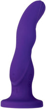 Load image into Gallery viewer, Love Harnessed Purple Vibrating Dildo Rechargeable
