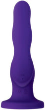 Load image into Gallery viewer, Love Harnessed Purple Vibrating Dildo Rechargeable
