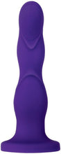 Load image into Gallery viewer, Love Harnessed Purple Vibrating Dildo Rechargeable
