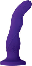 Load image into Gallery viewer, Love Harnessed Purple Vibrating Dildo Rechargeable
