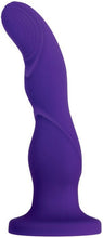 Load image into Gallery viewer, Love Harnessed Purple Vibrating Dildo Rechargeable
