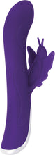 Load image into Gallery viewer, (wd) Evolved Twirly Butterfly Purple Vibrator
