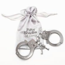 Load image into Gallery viewer, Fifty Shades Metal Handcuffs
