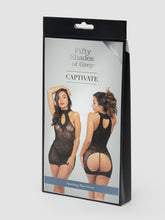 Load image into Gallery viewer, Fifty Shades Captivate Black Lace Spanking Mini Dress O-s
