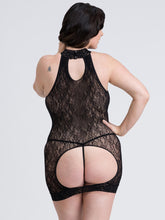 Load image into Gallery viewer, Fifty Shades Captivate Plus Size Black Lace Spanking Mini Dress O-s Queen
