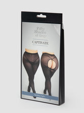 Load image into Gallery viewer, Fifty Shades Captivate Plus Size Black Spanking Tights O-s Queen
