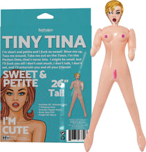 Load image into Gallery viewer, Tiny Tina Petite Size Blow Up Doll
