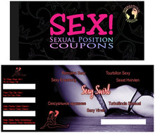 Load image into Gallery viewer, International Sex Coupons
