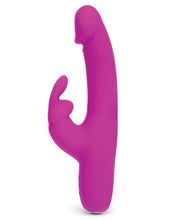 Load image into Gallery viewer, Happy Rabbit Slimline Realistic Rechargeable Vibrator Purple
