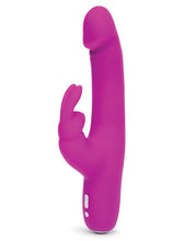 Load image into Gallery viewer, Happy Rabbit Slimline Realistic Rechargeable Vibrator Purple
