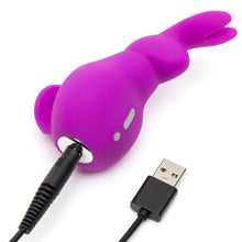 Load image into Gallery viewer, Happy Rabbit Mini Ears Usb Clitoral Vibrator Purple
