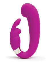 Load image into Gallery viewer, Happy Rabbit G-spot Clitoral Curve Vibrator Purple
