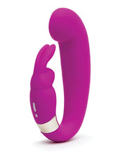 Load image into Gallery viewer, Happy Rabbit G-spot Clitoral Curve Vibrator Purple
