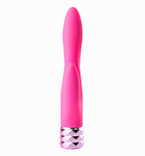 Load image into Gallery viewer, Victoria Rechargeable Silicone Dual Vibe Neon Pink
