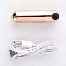 Load image into Gallery viewer, Jayden Rose Gold Rechargeable Vibrating Erection Ring
