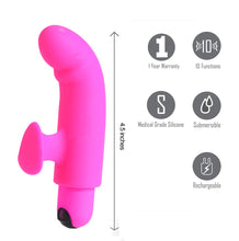 Load image into Gallery viewer, Sadie Rechargeable Silicone Finger Vibe
