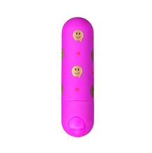 Load image into Gallery viewer, Giggly Super Charged Mini Bullet W- Smiley Face Pattern
