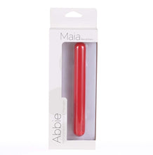 Load image into Gallery viewer, Abbie Long Rechargeable Bullet Red
