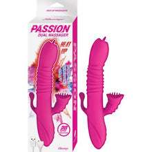 Load image into Gallery viewer, Passion Dual Massager Heat Up Pink
