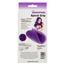 Load image into Gallery viewer, The Gripper Spiral Grip Purple
