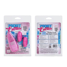 Load image into Gallery viewer, Pocket Exotics Double Pink Passion Bullet
