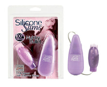 Load image into Gallery viewer, Silicone Slims Nubby Bullet Purple
