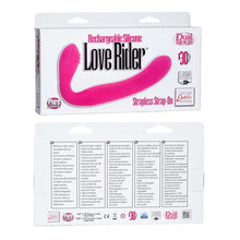 Load image into Gallery viewer, Rechargeable Love Rider Strap On Pink
