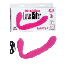 Load image into Gallery viewer, Rechargeable Love Rider Strap On Pink
