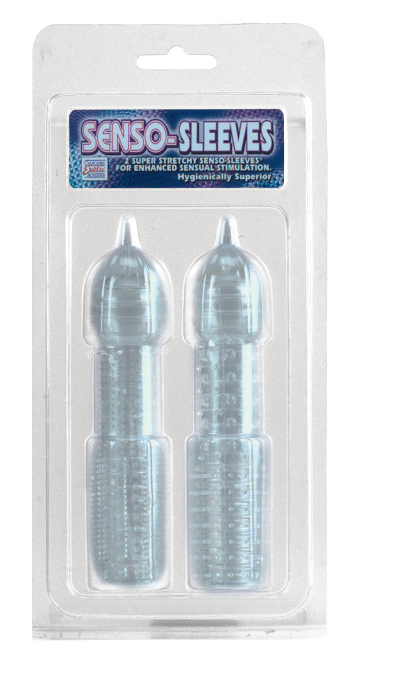 Senso Silicone-sleeve 2 Pack Clear