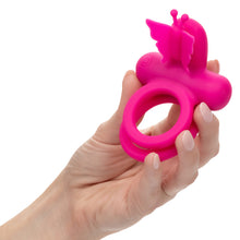 Load image into Gallery viewer, Silicone Rechargeable Butterfly Dual Ring

