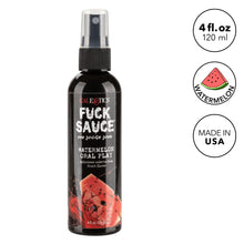 Load image into Gallery viewer, Fuck Sauce Watermelon Oral Play 4 Oz

