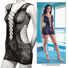 Load image into Gallery viewer, Scandal Peek-a-boo Mini Dress
