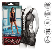 Load image into Gallery viewer, Scandal Peek-a-boo Mini Dress
