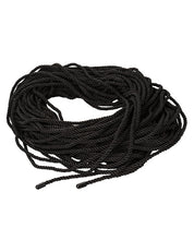 Load image into Gallery viewer, Scandal Bdsm Rope 50m-164 Ft Black
