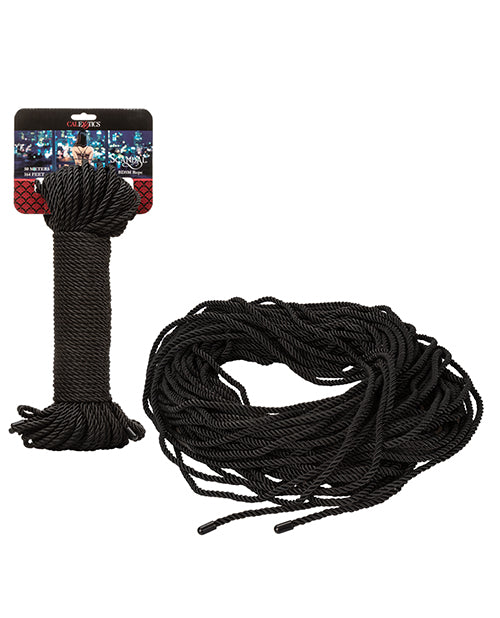 Scandal Bdsm Rope 50m-164 Ft Black