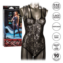 Load image into Gallery viewer, Scandal Strappy Lace Body Suit
