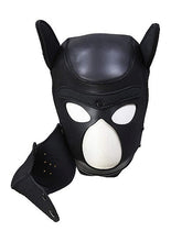 Load image into Gallery viewer, Neoprene Puppy Hood Black
