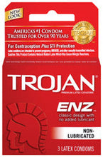Load image into Gallery viewer, Trojan Enz Regular 3pk(non-lube)
