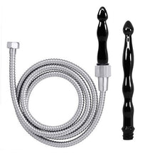 Load image into Gallery viewer, Cloud 9 Fresh + Deluxe Anal Enema Premium Shower Kit W- 2 Tips &amp; 6 Ft Stainless Steel
