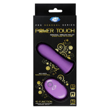 Load image into Gallery viewer, Pro Sensual Power Touch Bullet W/ Remote Control
