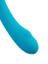 Load image into Gallery viewer, Cloud 9 Health &amp; Wellness Rechargeable G-spot Slim 8in Single Motor Aqua Blue
