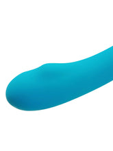 Load image into Gallery viewer, Cloud 9 Health &amp; Wellness Rechargeable G-spot Slim 8in Single Motor Aqua Blue
