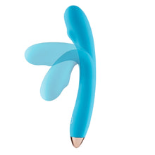 Load image into Gallery viewer, Cloud 9 Health &amp; Wellness Rechargeable G-spot Slim 8in Single Motor Aqua Blue
