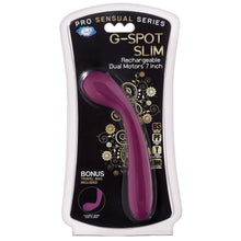 Load image into Gallery viewer, Cloud 9 Rechargeable G-spot Slim 7in Dual Motors
