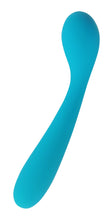 Load image into Gallery viewer, Cloud 9 Health &amp; Wellness Rechargeable G-spot Slim 7in Dual Motors Aqua Blue
